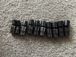Matco 1/2" Drive Metric Point Impact Swivel Universal Socket Set - SCUPM106RC Used. Price: $400.00.