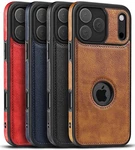 For Iphone 17 16 15 14 Plus 13 12 Pro Max Air Slim Luxury Leather Case Cover New. Price: $10.98.