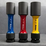 Ko-ken 14201M 1/2 Dr. Lug Nut Socket 3 Piece Set, 17, 19,21MM, 6 Point Thin Wall New. Price: $95.79.