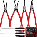 Keadic 8 Pcs 13" Internal External Snap Ring Pliers Set And Inch, Black New. Price: $64.42.