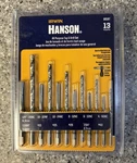 Irwin Tools Hanson 80187 All-purpose Tap & Drill 13 Piece New. Price: $32.00.