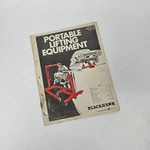 1972 Blackhawk Portable Lifting Equipment Catalog J-117 Automotive Weatherly 920 Good. Price: $9.00.