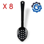 Lot Of 8 Carlisle Products 442603 Perforated High Heat Serving Spoon 13" Black New. Price: $90.06.