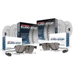 ESK7853 Powerstop 4-WHEEL Set Brake Disc And Pad Kits Front & Rear For Mb S550 New. Price: $933.48.