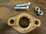 Midline Valve Water Meter Hardware Kit 2" Flange Connection Everflow New. Price: $45.01.