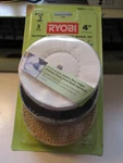 Ryobi 3 Pc 4" Buffing & Polishing Wheel Set New. Price: $12.99.