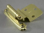 25 Pair Amerock 3/8 Inset Cabinet Hinges Brass New. Price: $124.95.