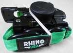 Rhino Usa Single Green 1" X 10' Retractable Ratchet Strap Tie Down Open. Price: $15.99.