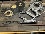 Oem 94-98 Dodge Ram 2500 3500 Cummins 5.9 12V Front Timing Gear Case Cover 6BT Used. Price: $195.00.