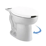 American Standard 3481.001.020 Cadet Elongated Toilet Bowl, White New. Price: $190.75.