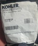 Kohler K21318CP Stopper Assy New. Price: $45.00.