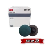 3M 36527 Green Corps Roloc Disc, Tr, 2.000" X 80 Grit (replaces 01396) 25PK New. Price: $42.95.