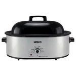 Nesco Silver Stainless Steel 18 Qt Electric Roaster 17.5 In. H X 9.2 New. Price: $155.10.