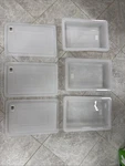 Lot Of Rubbermaid Totes W/lids FG350700WHT FG351000WHT 2 Gal - New. Price: $75.00.