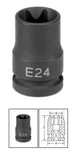 Grey Pneumatic GRE2120ET 1/2" Drive E20 External Star Impact Socket New. Price: $18.77.