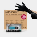 Microflex Midknight Touch Xl Black Nitrile Exam Gloves - Case 1000 New. Price: $136.99.